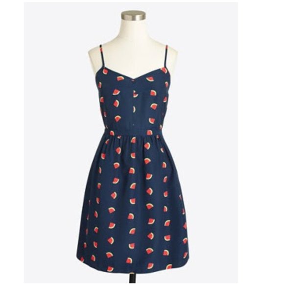 J. Crew Factory Dresses & Skirts - J Crew Watermelon Print Summer Dress